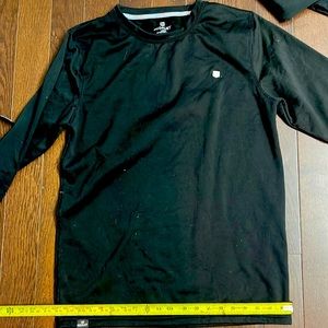 Medalist black, large thermal long sleeve